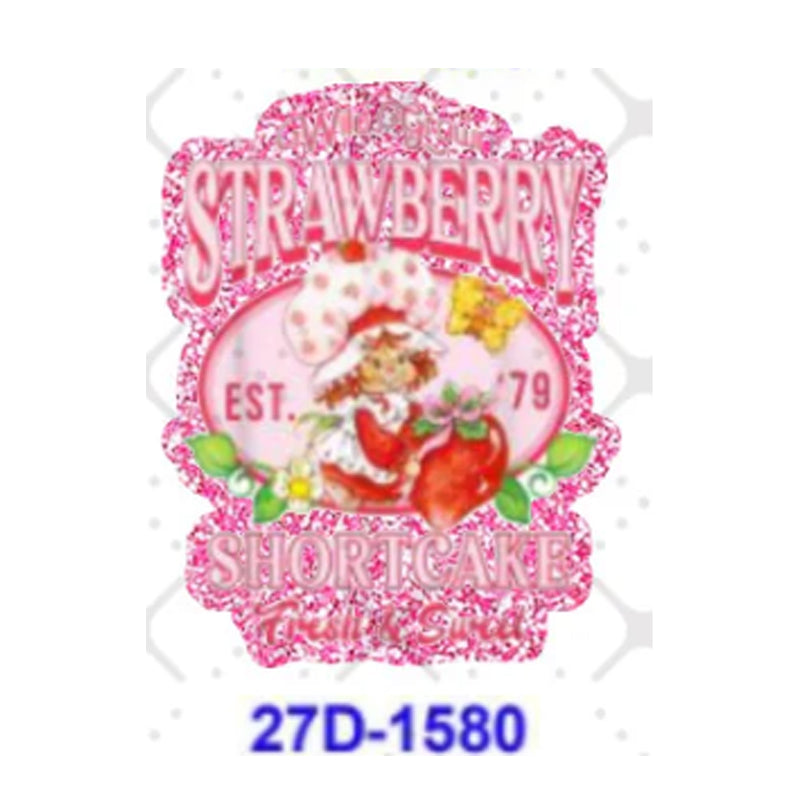 Wholesale 5 Pcs /10 Pcs /20 Pcs  Cute Cartoon Acrylic Flatbacks (Bow/Cherry/Apple) for DIY Badge Reels & Phone Stands