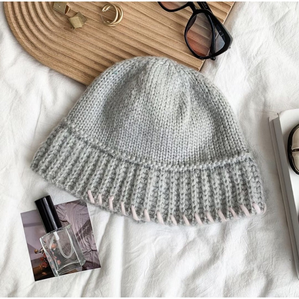 Wholesale Knitted Coarse Woolen Fisherman's Hats