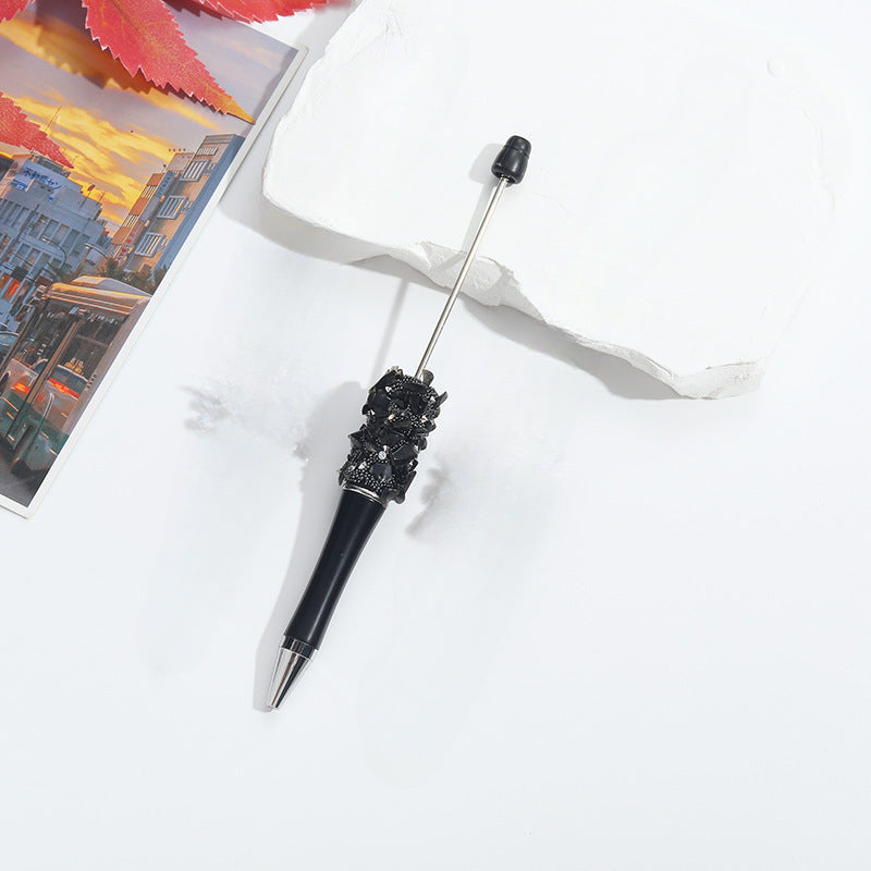 Wholesale Beadable Pens Heavy Industry Full of Broken Diamond Bead Pens