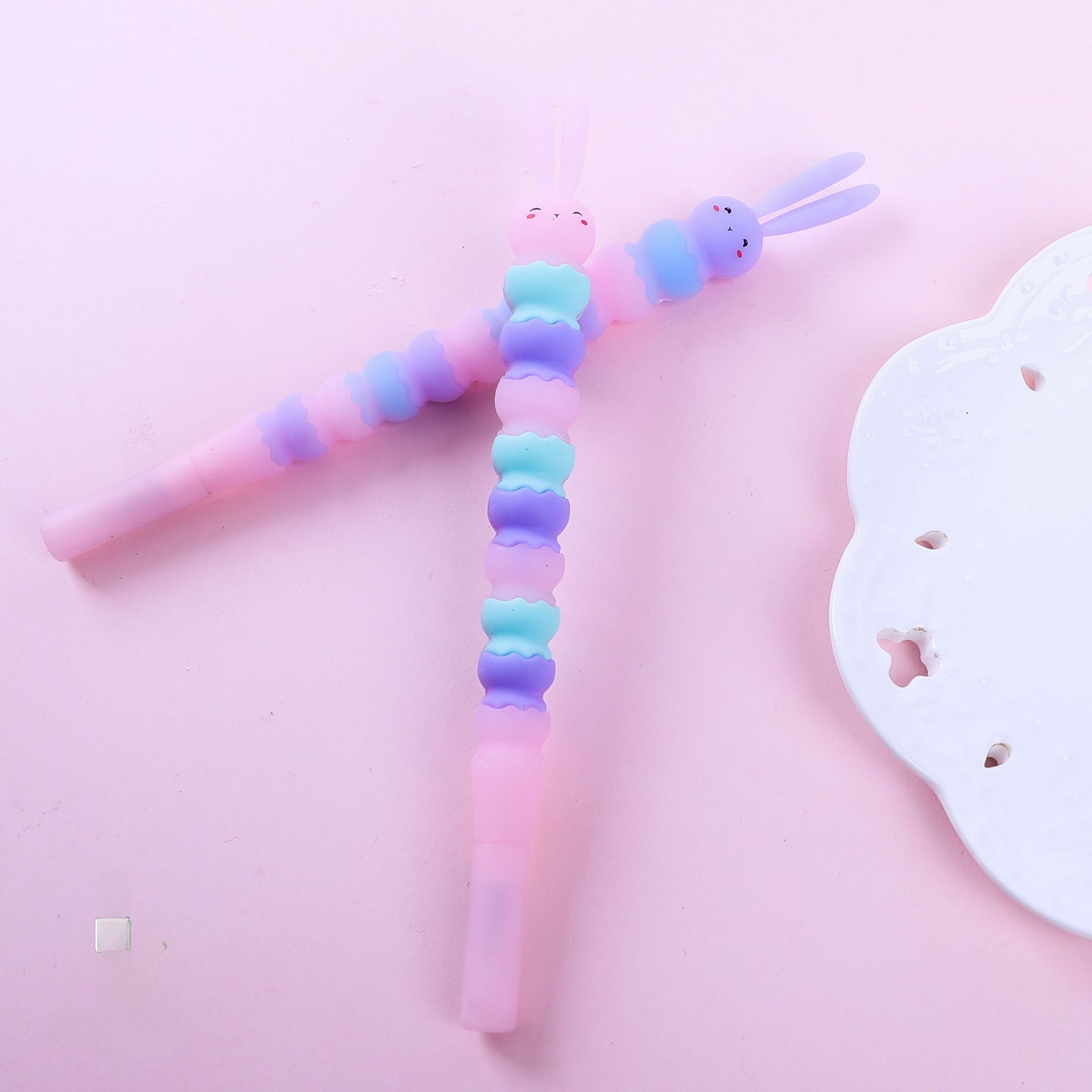 Wholesale Plastic Ice Cream Rabbit Gel Pen