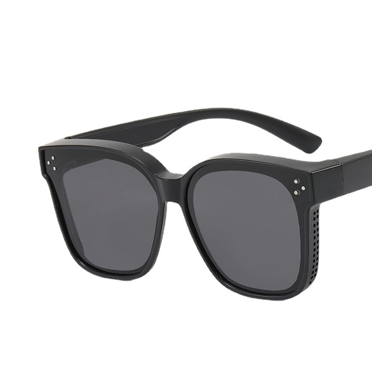 Wholesale PC Summer Sunscreen Polarized Set Glasses Myopia Sunglasses