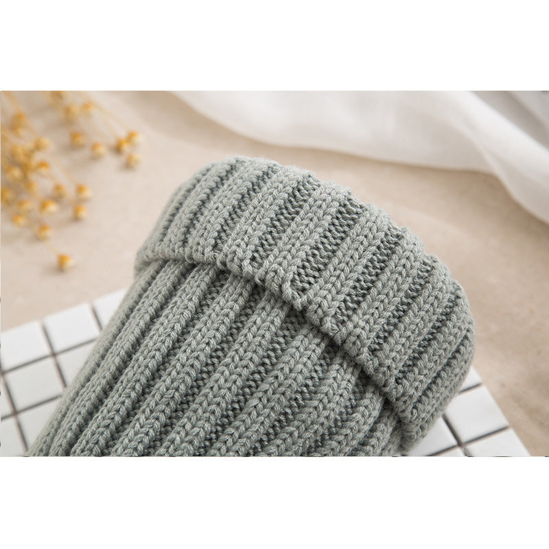 Wholesale Thickened Knitted Hats, Wool Balls, and Wool Hats