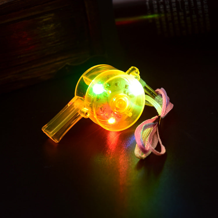 Wholesale Plastic Luminous Whistle Party Toys