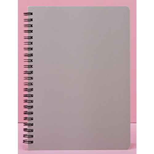Wholesale Paper A6 Solid Color Loose Leaf Coil Notebook