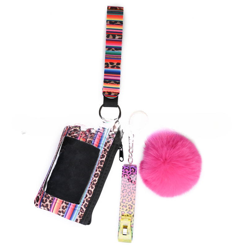 Wholesale Card Puller Silicone Bead Wrist Keychain