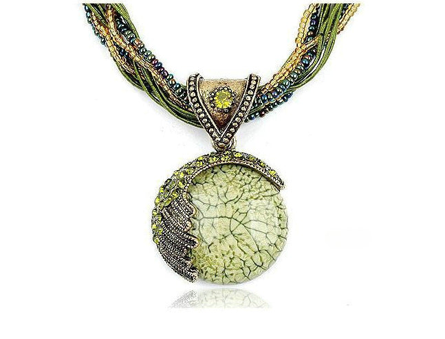 Wholesale Bohemian Retro Ethnic Style Alloy Necklace