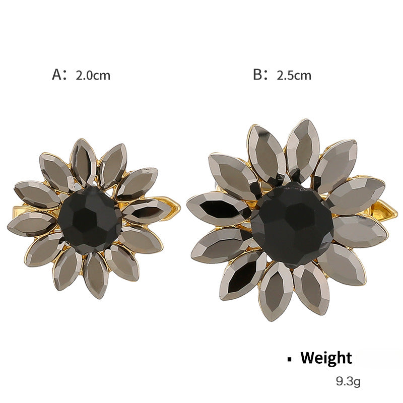 Wholesale Alloy Diamond Plated Hair Clip