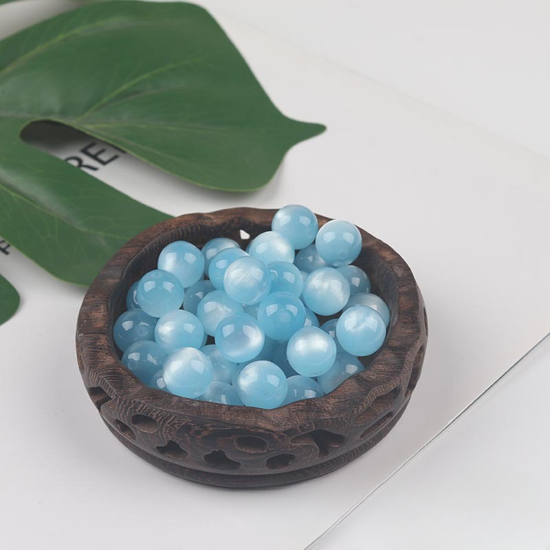 Wholesale 10pcs/pack 12mm Resin Imitation Colorful Opal Beads