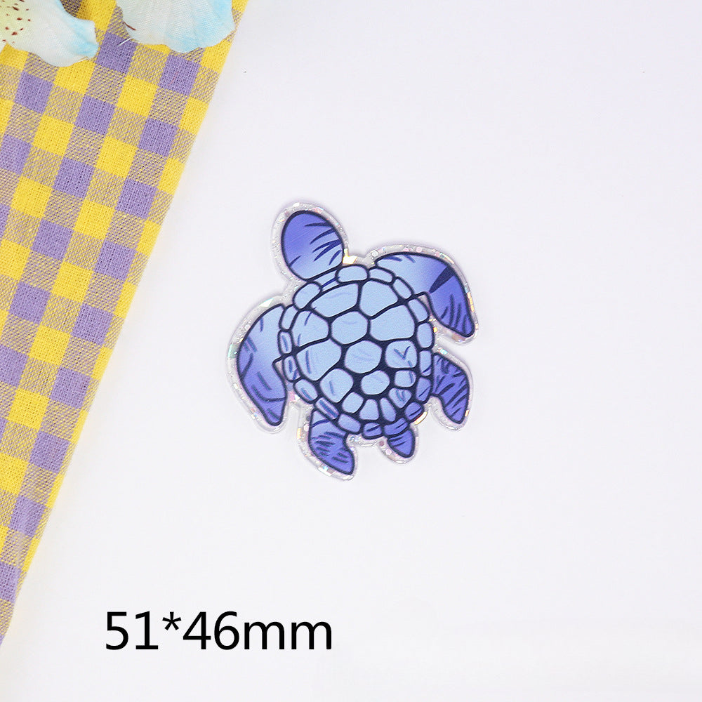 Wholesale 10pcs FlatBack Ocean Animal Acrylic Cute DIY Accessories