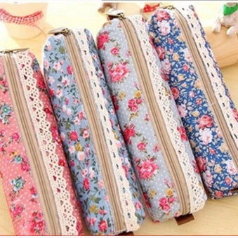Wholesale Floral Fabric Pencil Case