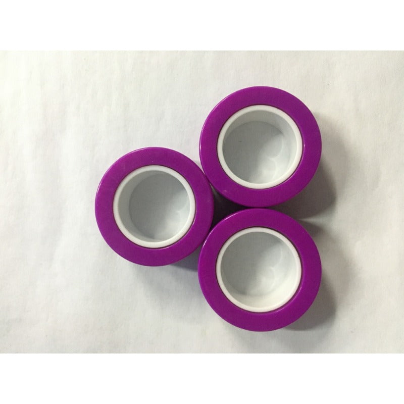 Wholesale Plastic Decompression Rotating Magnetic Toy Bracelet Rings