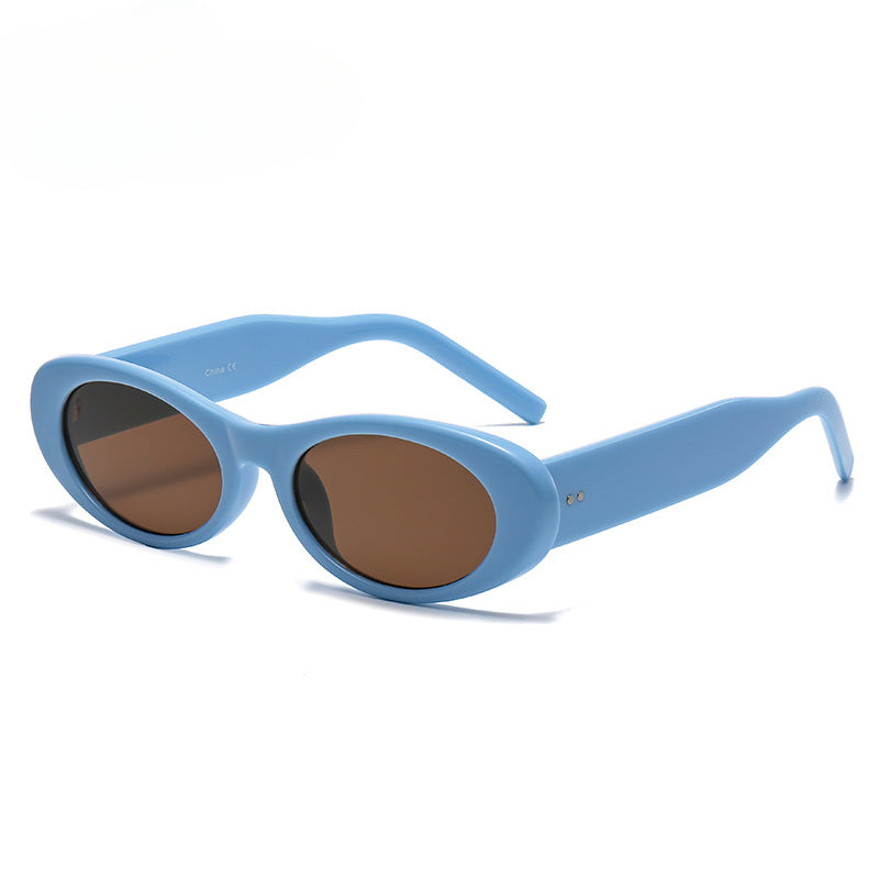 Wholesale Oval Frame Small Frame Sunglasses