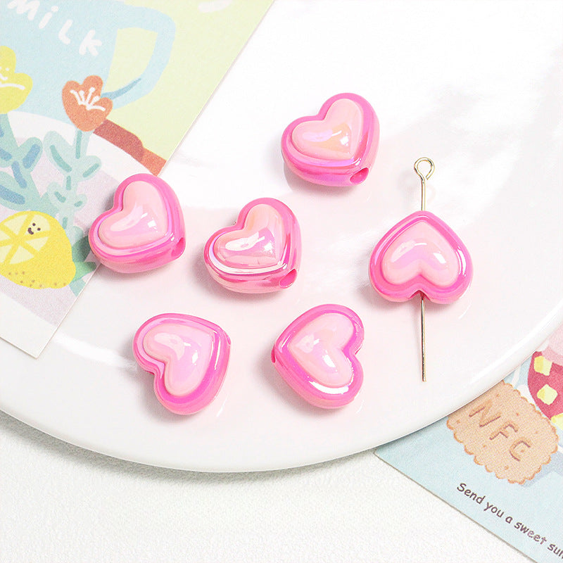 Wholesale Acrylic Love Star Candy Beads