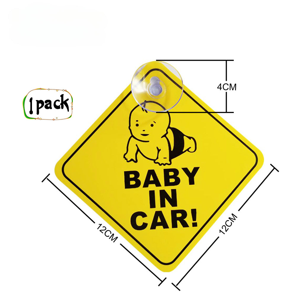 Wholesale PP Suction Cup Car Sticker