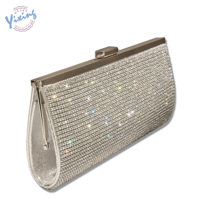 Wholesale Evening Dress with Diamond Set Handbag