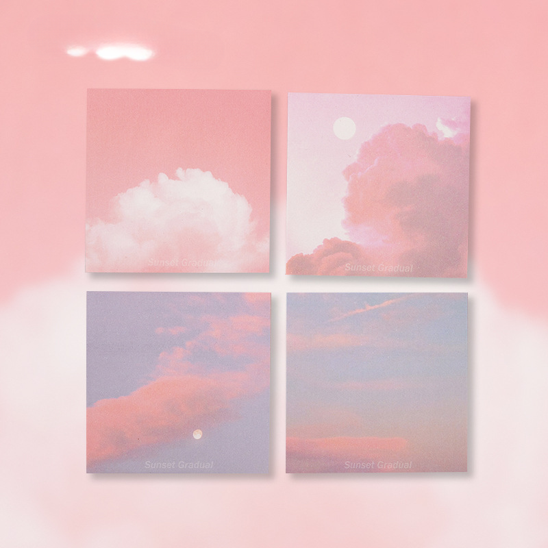 Wholesale Paper Gradient Sticky Notes