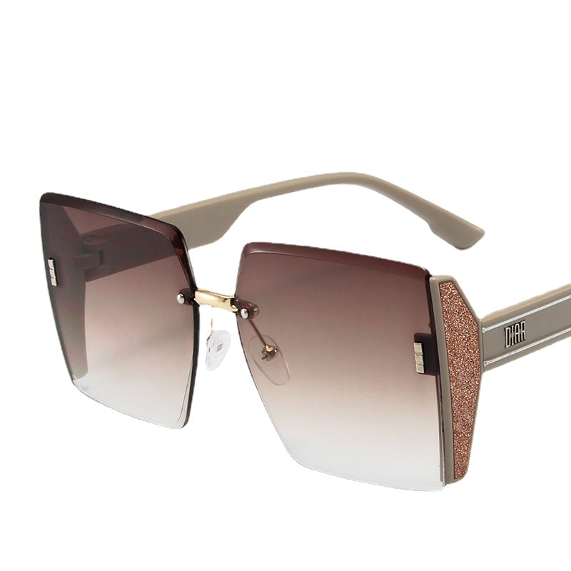 Wholesale 2023 PC Large Frameless Square Sunglasses