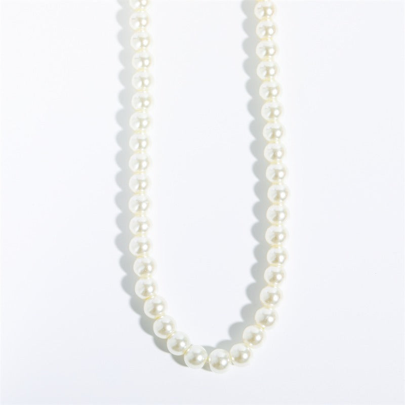 Wholesale Candy Colored Letter Titanium Steel Necklaces