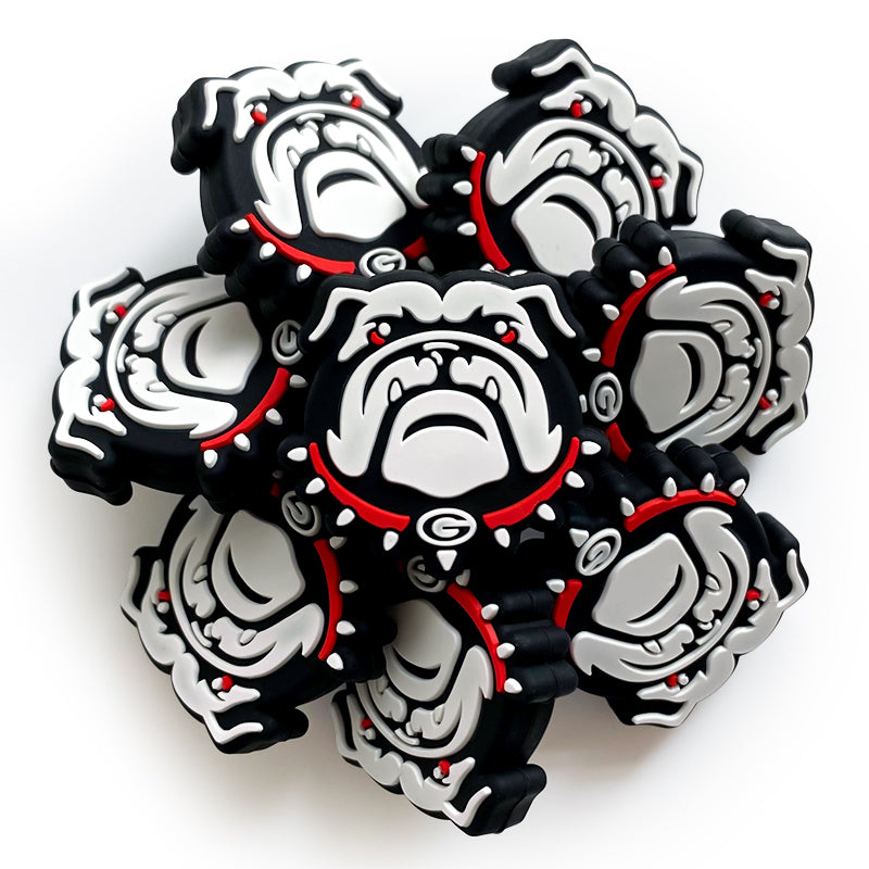 Wholesale 10pcs Dog Silicone Beads