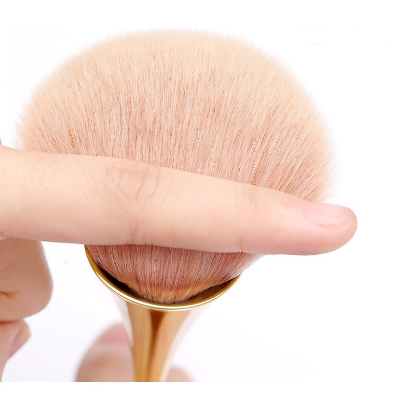 Wholesale Small Waist Single Goblet Blush Powder Makeup Brush
