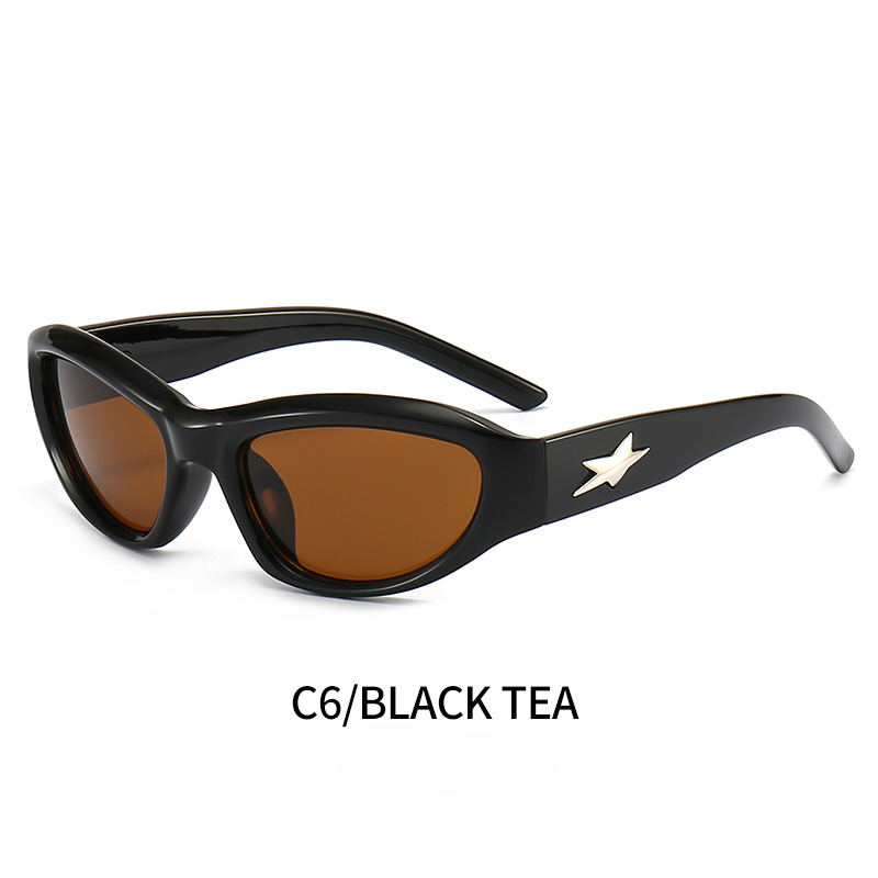 Wholesale Y2K Millennium Cat Eye PC Sunglasses