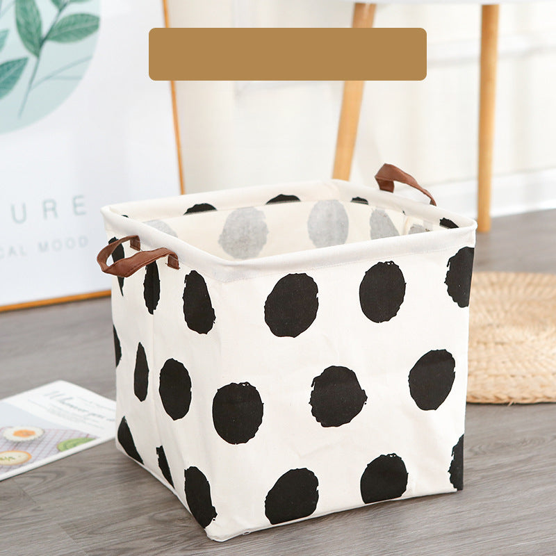 Wholesale Cotton and Linen Foldable Waterproof Portable Storage Box