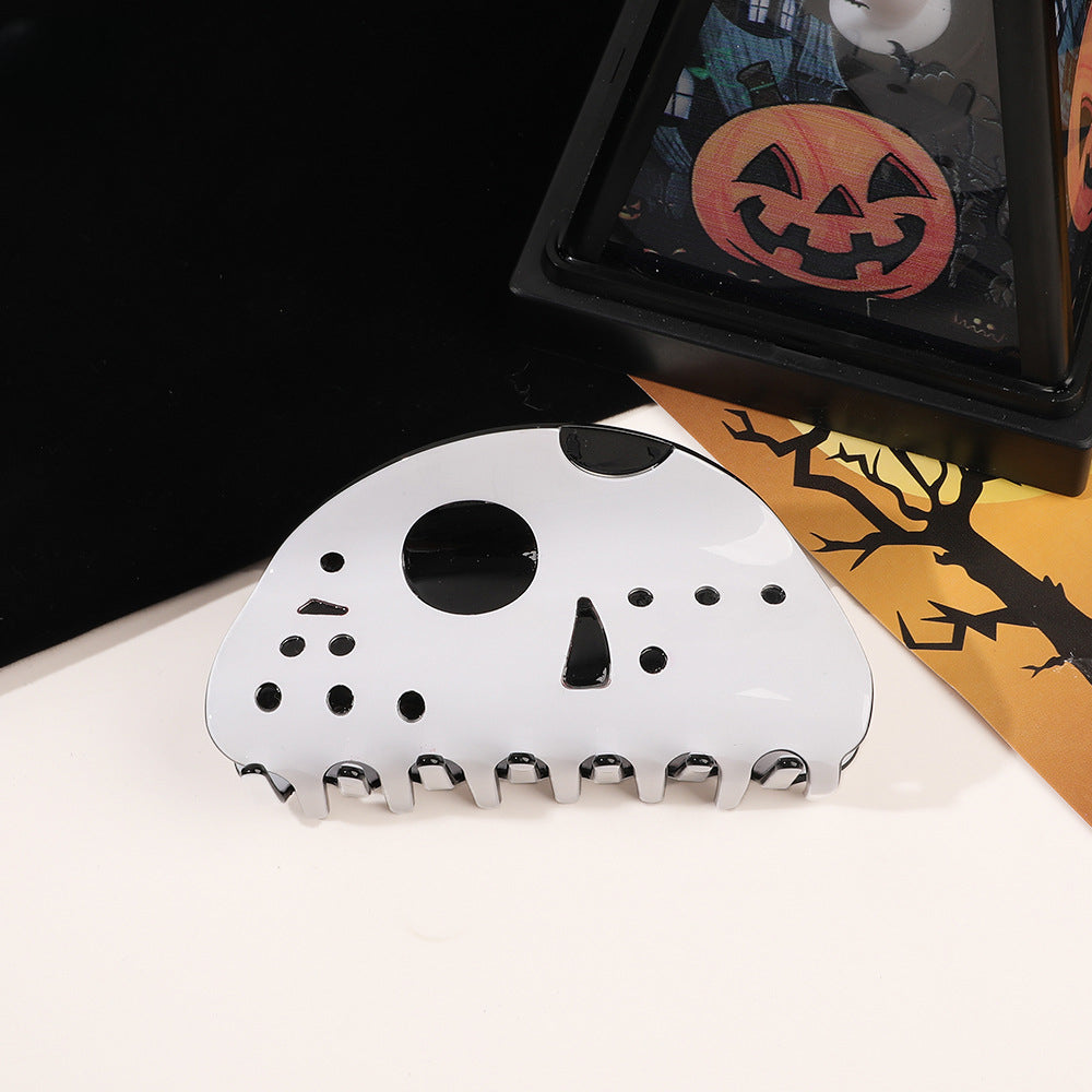 Wholesale of New Halloween Ghost Plastic Hair Clips