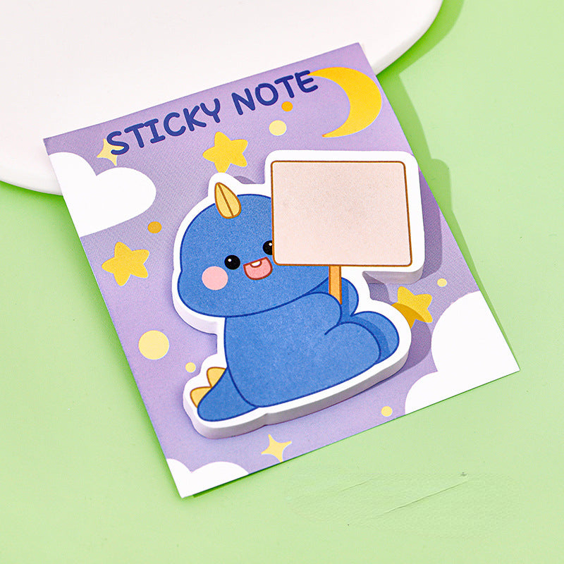 Wholesale Paper Cartoon Dinosaur Shaped Convenience Stickers