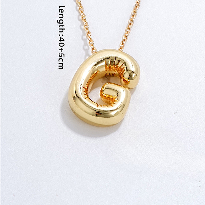 Wholesale Stainless Steel English Letter Necklaces