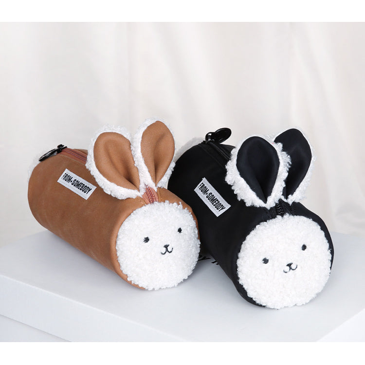 Wholesale Cute Plush Rabbit Pencil Case