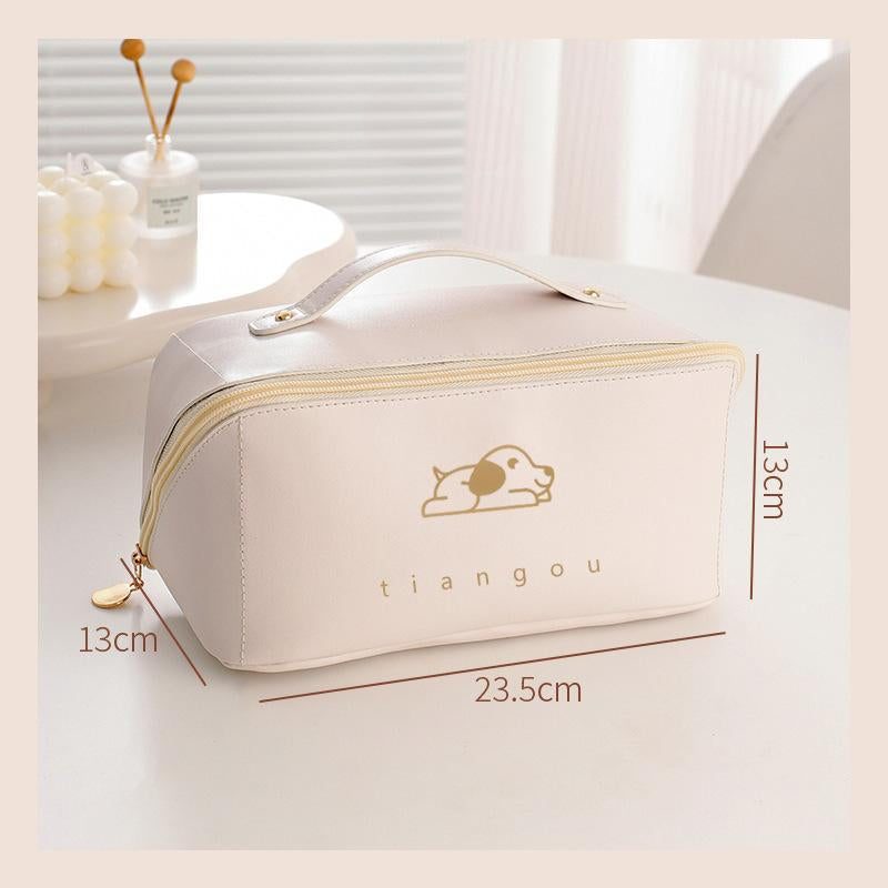 Wholesale High-capacity PU Licking Dog Organ Makeup Bags