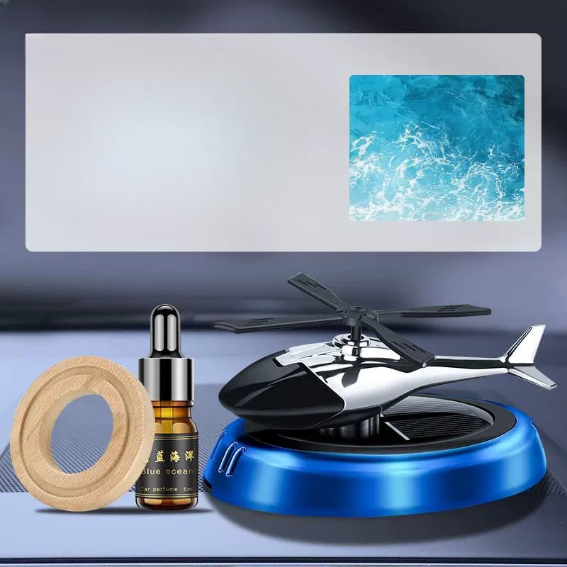 Wholesale Car Perfume Solar Car Aircraft Aromatherapy Console ABS Small Ornaments
