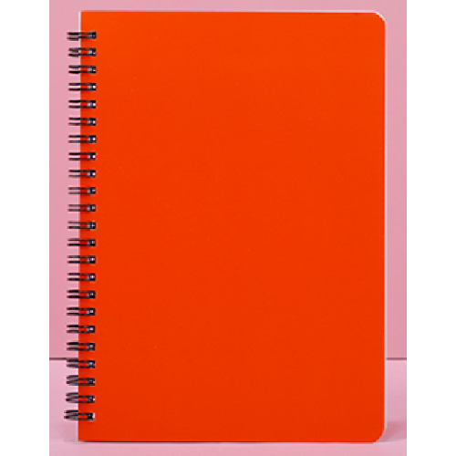 Wholesale Paper A6 Solid Color Loose Leaf Coil Notebook