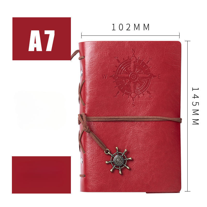 Wholesale Leather Retro Ledger Pirate Notepad