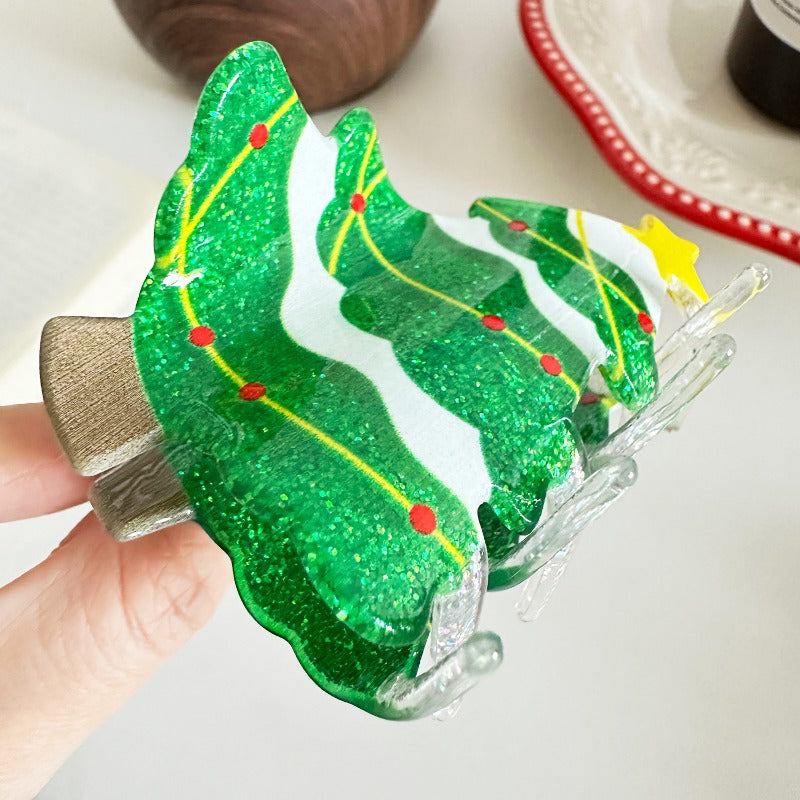 Wholesale Christmas Cute Cartoon Versatile Holiday Atmosphere Christmas Hair Clips