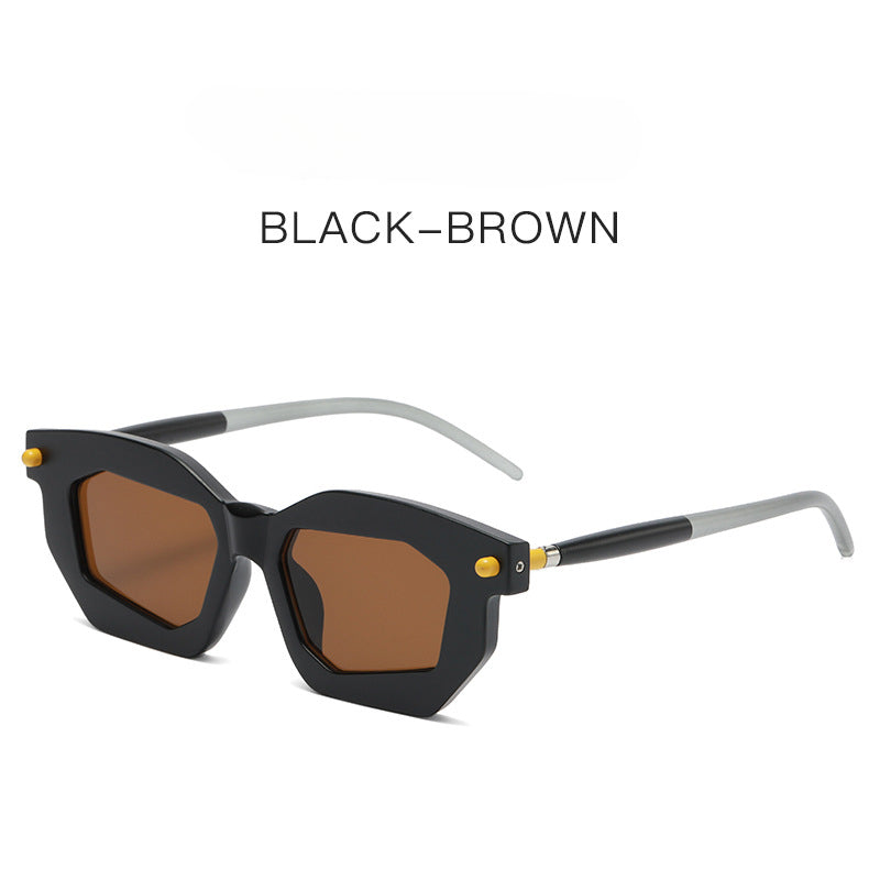 Wholesale Alien Sports Color block PC Sunglasses