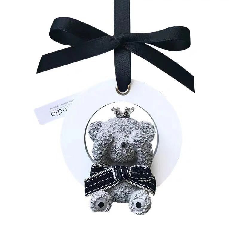 Wholesale Gypsum Teddy Bear Aromatherapy Car Accessories