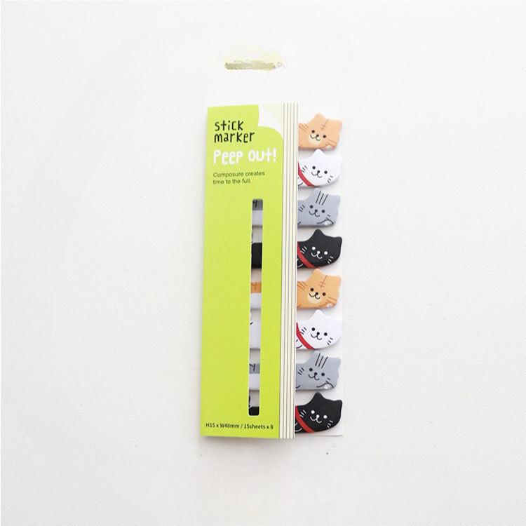 Wholesale Row Animal Paper Self-adhesive Sticky Notes