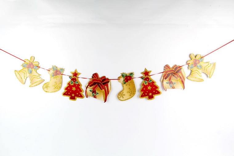 Wholesale Christmas Decoration Products Cartoon Flags