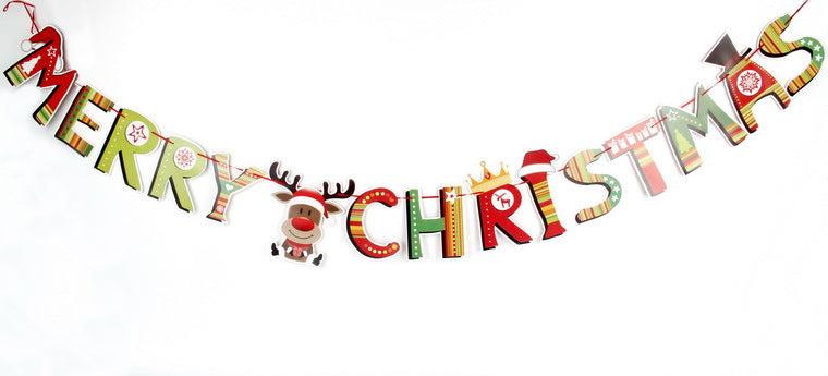 Wholesale Christmas Decoration Products Cartoon Flags