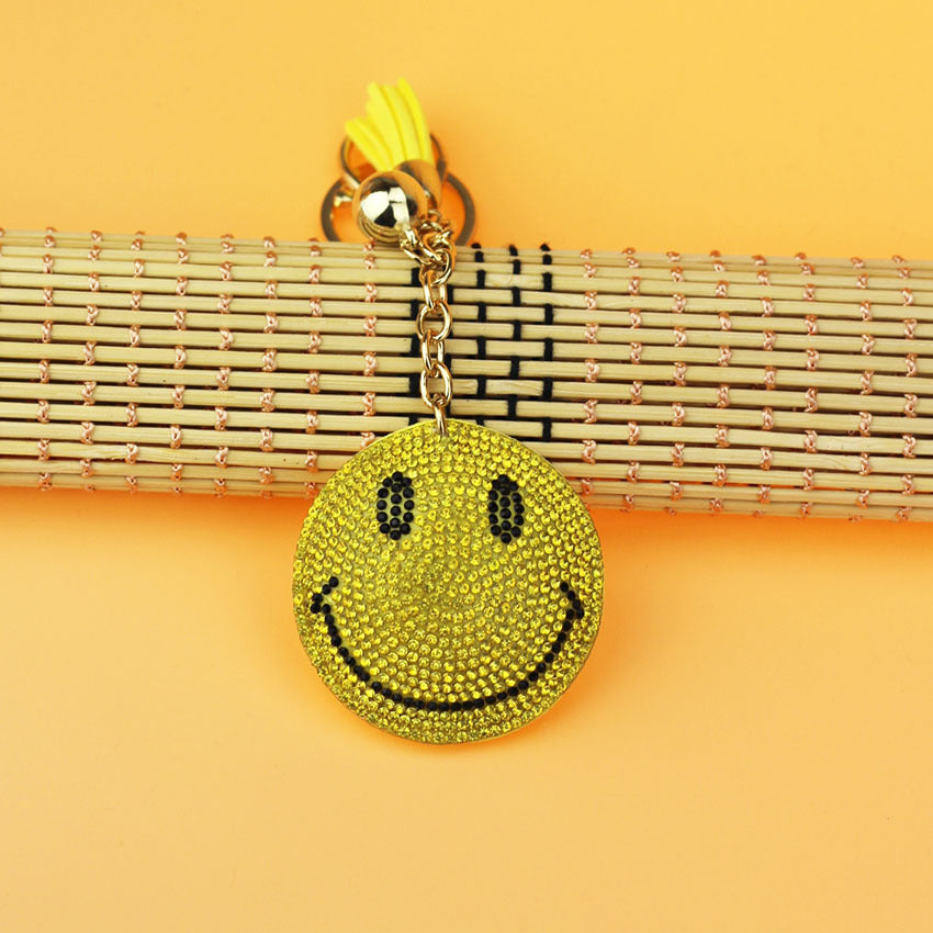 Wholesale  12pcs creative smiling face bag pendant
