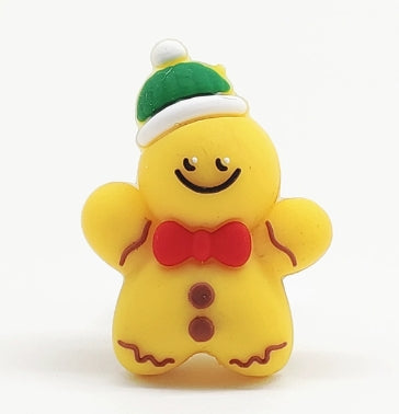 Wholesale 20pcs/pack Christmas Food-grade Cartoon 3D Silicone Beads