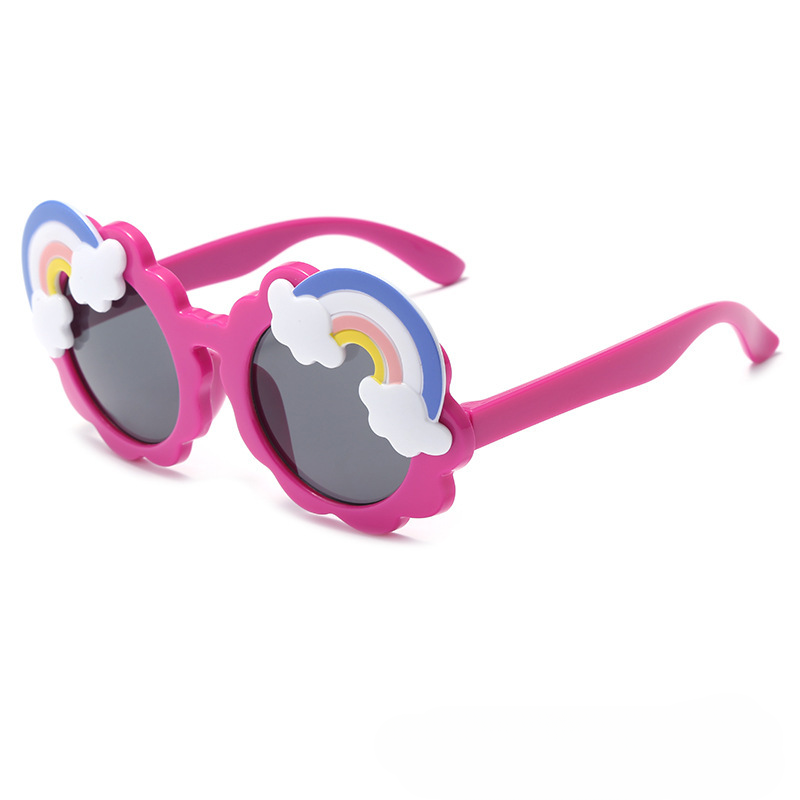 Wholesale PC Cute Rainbow Anti-ultraviolet Children Sunglasses