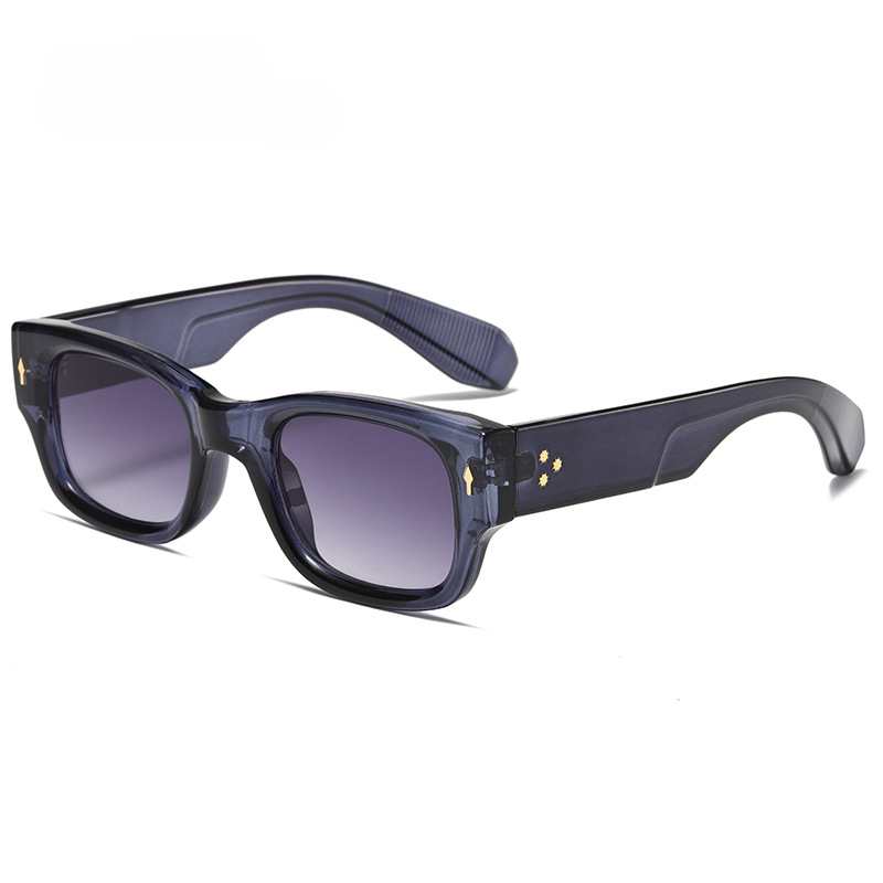 Wholesale Narrow Frame Wide Mirror PC Sunglasses