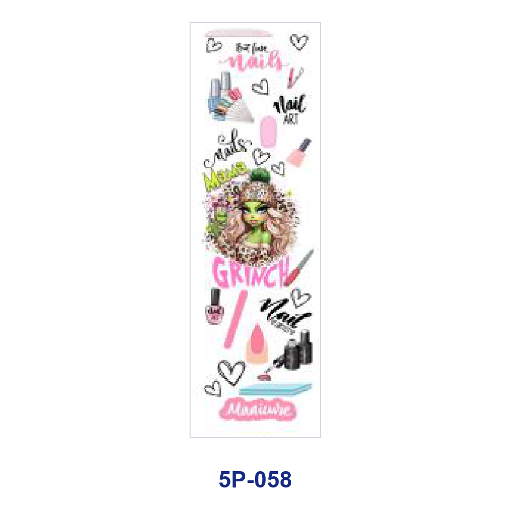 Wholesale 2/ 8/ 16pcs  Christmas Skull Festive Quote &  Beauty Text Print Pen and Bookmark Stickers UV DTF Wraps OLY Exclusive