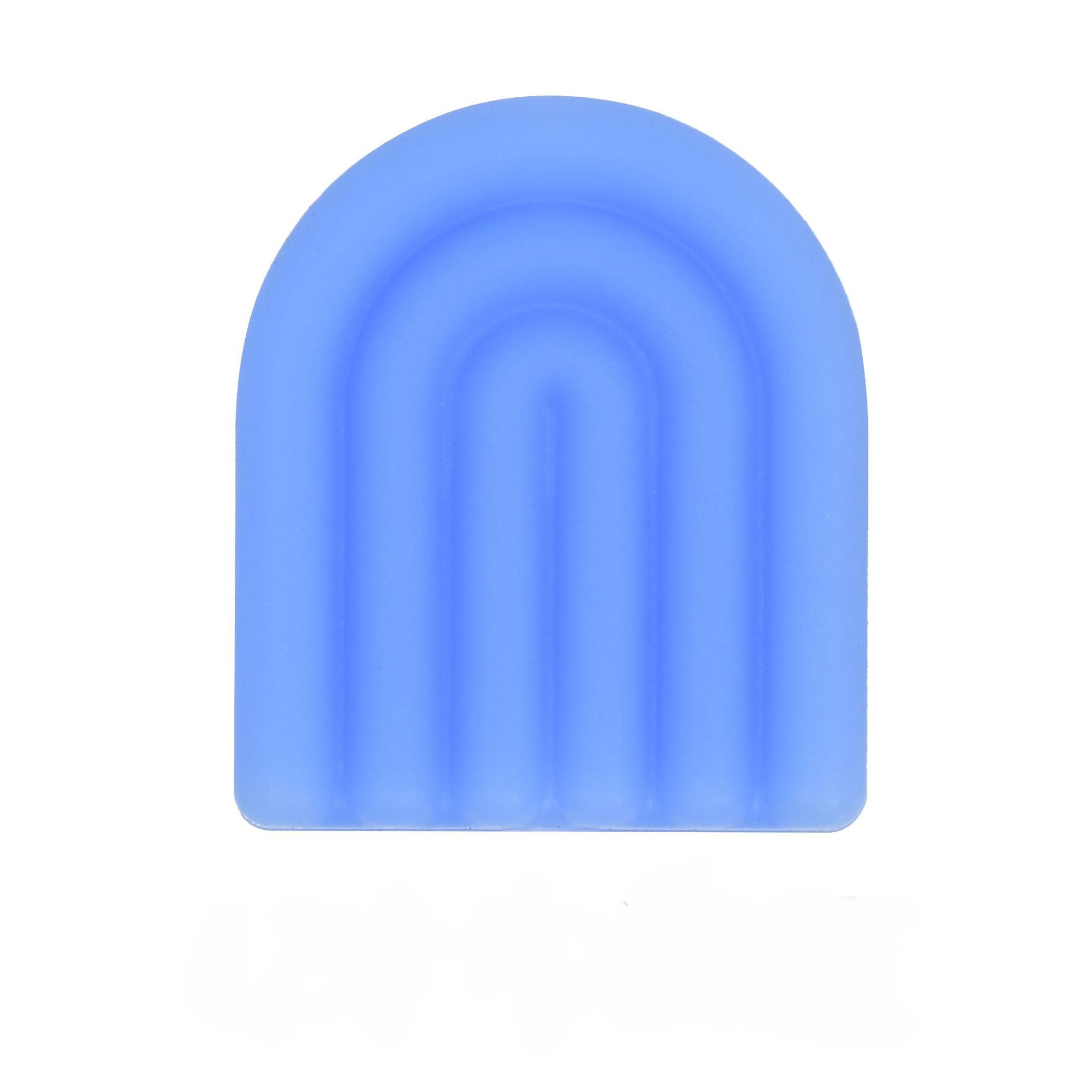 Wholesale 20PCS Solid Color Arch Rainbow Silicone Beads