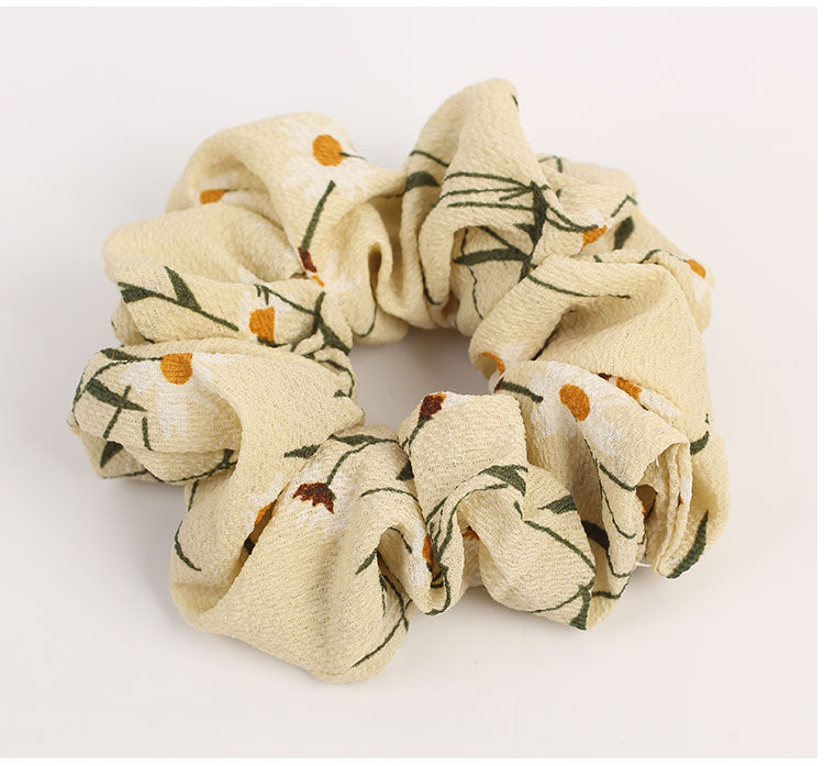 Wholesale Spring and Summer Chiffon Large Intestine Ring Headband Fabric Rope