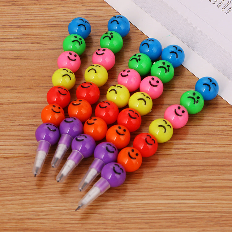 Wholesale Plastic Candied Haws 7 Colors Pencil