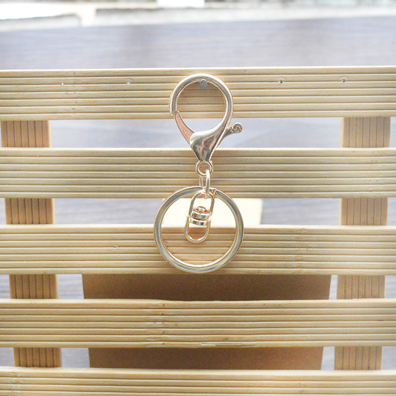 Wholesale 20pcs Metal Keychain DIY Accessories