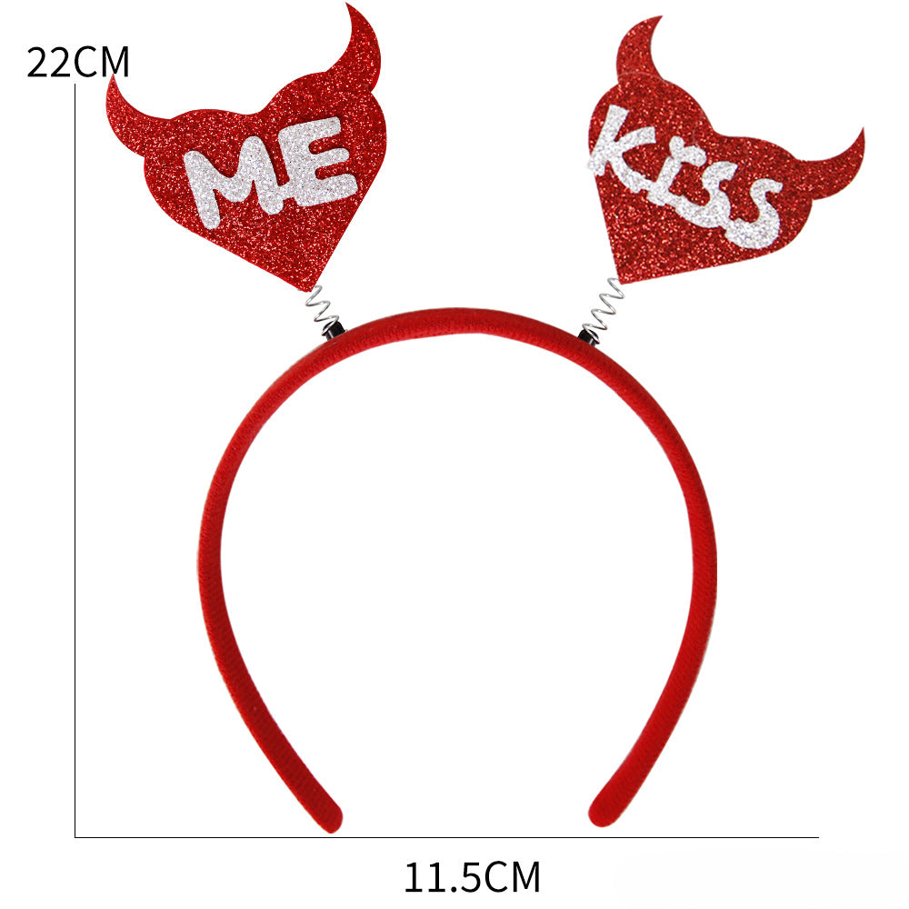 Wholesale Valentine's Day Decorations Plastic Headband